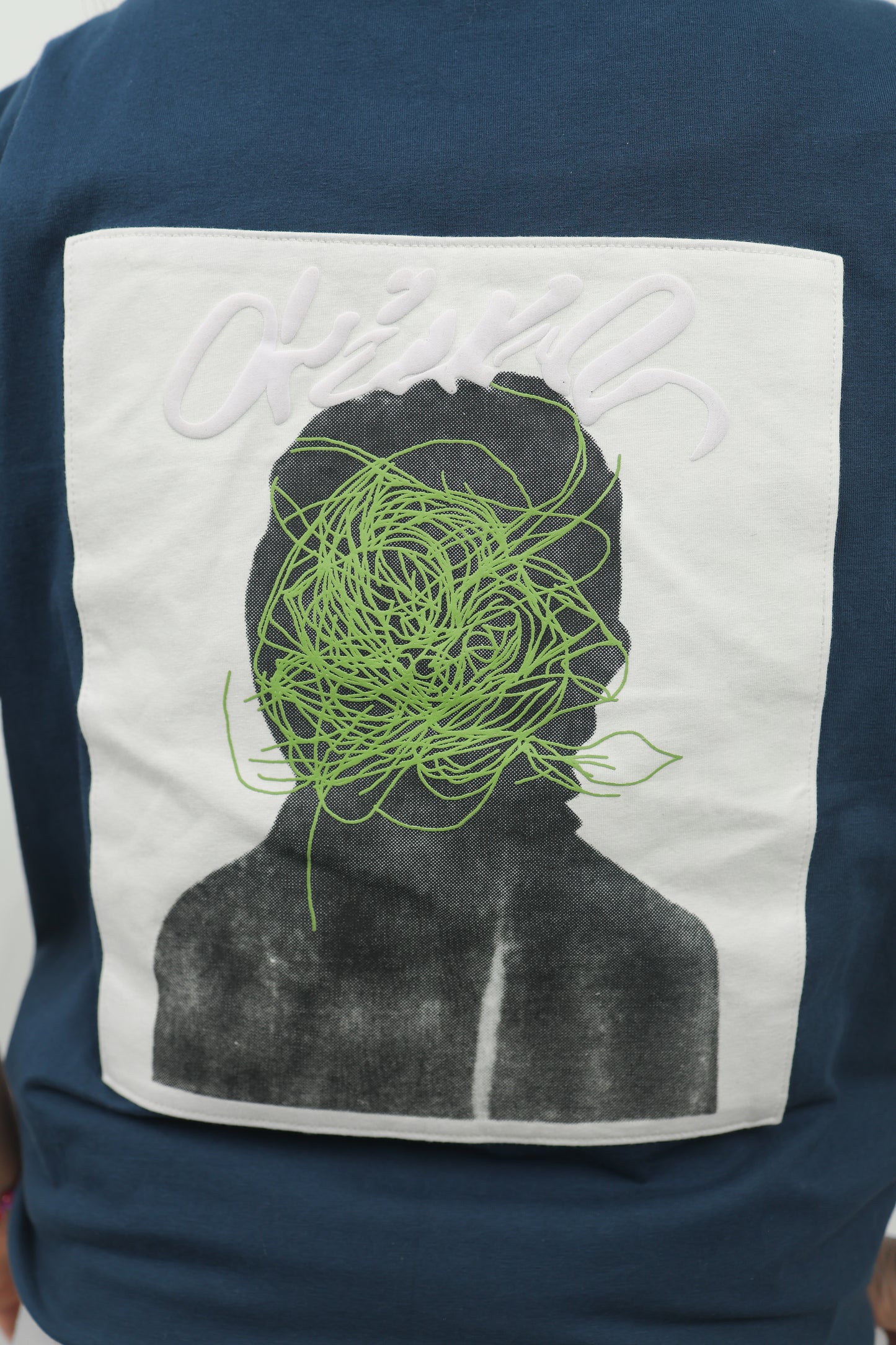 ELUX Mind Maze Tee print detail
