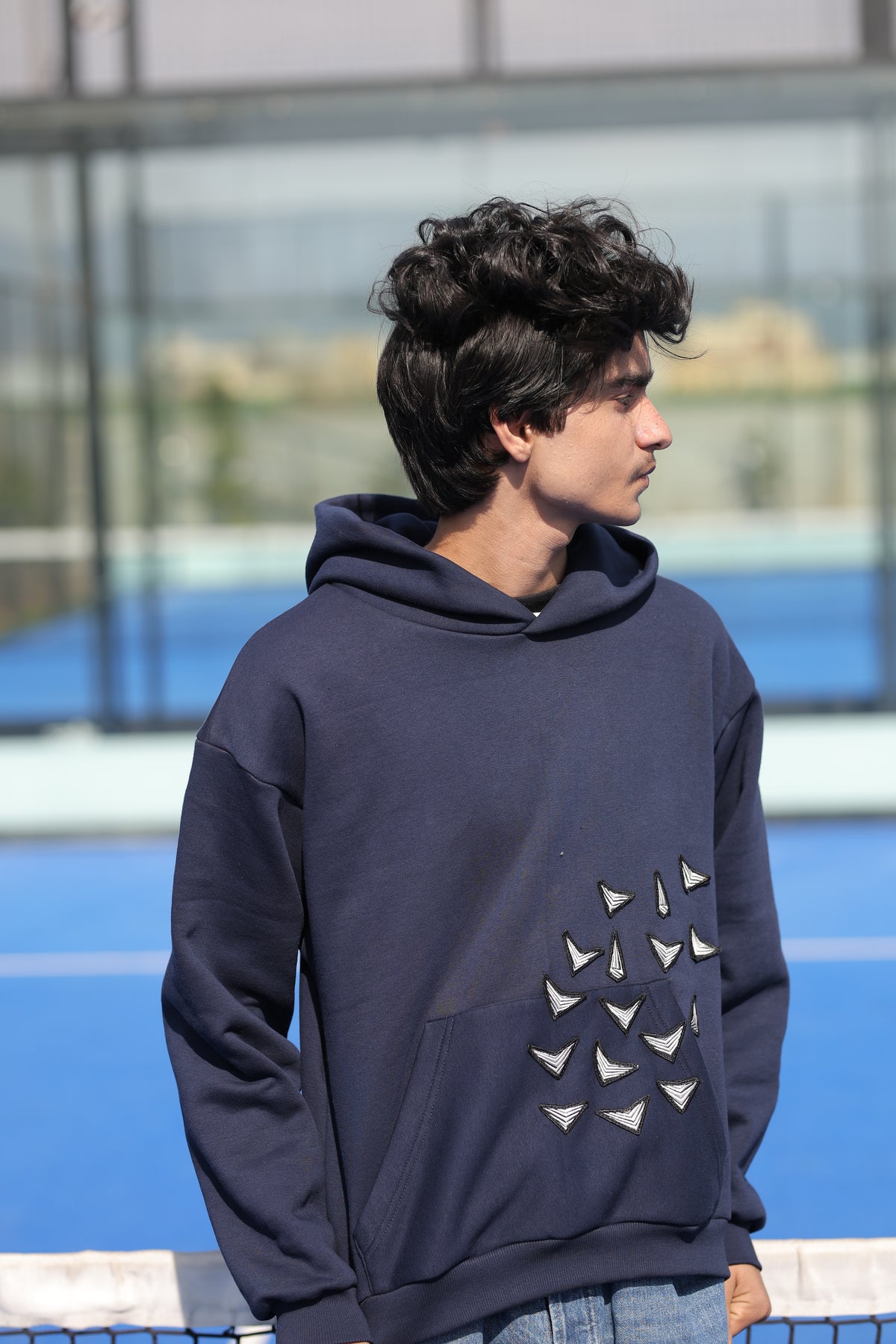 ELUX Arrow Embroidery Hoodie