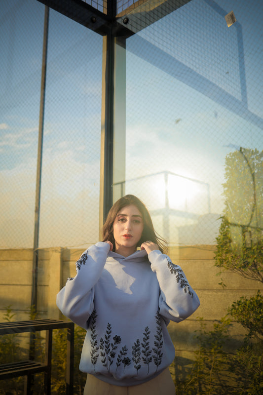 Floral Garden Graphic Unisex Hoodie