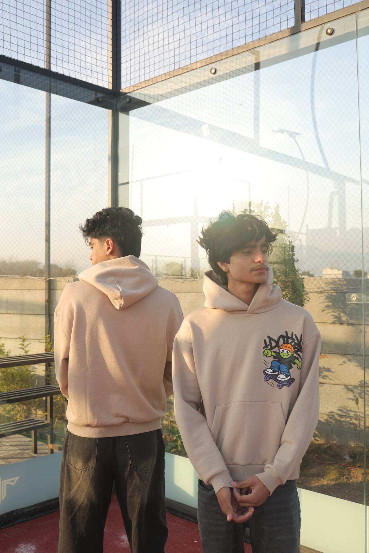 Street Skater Graphic Hoodie