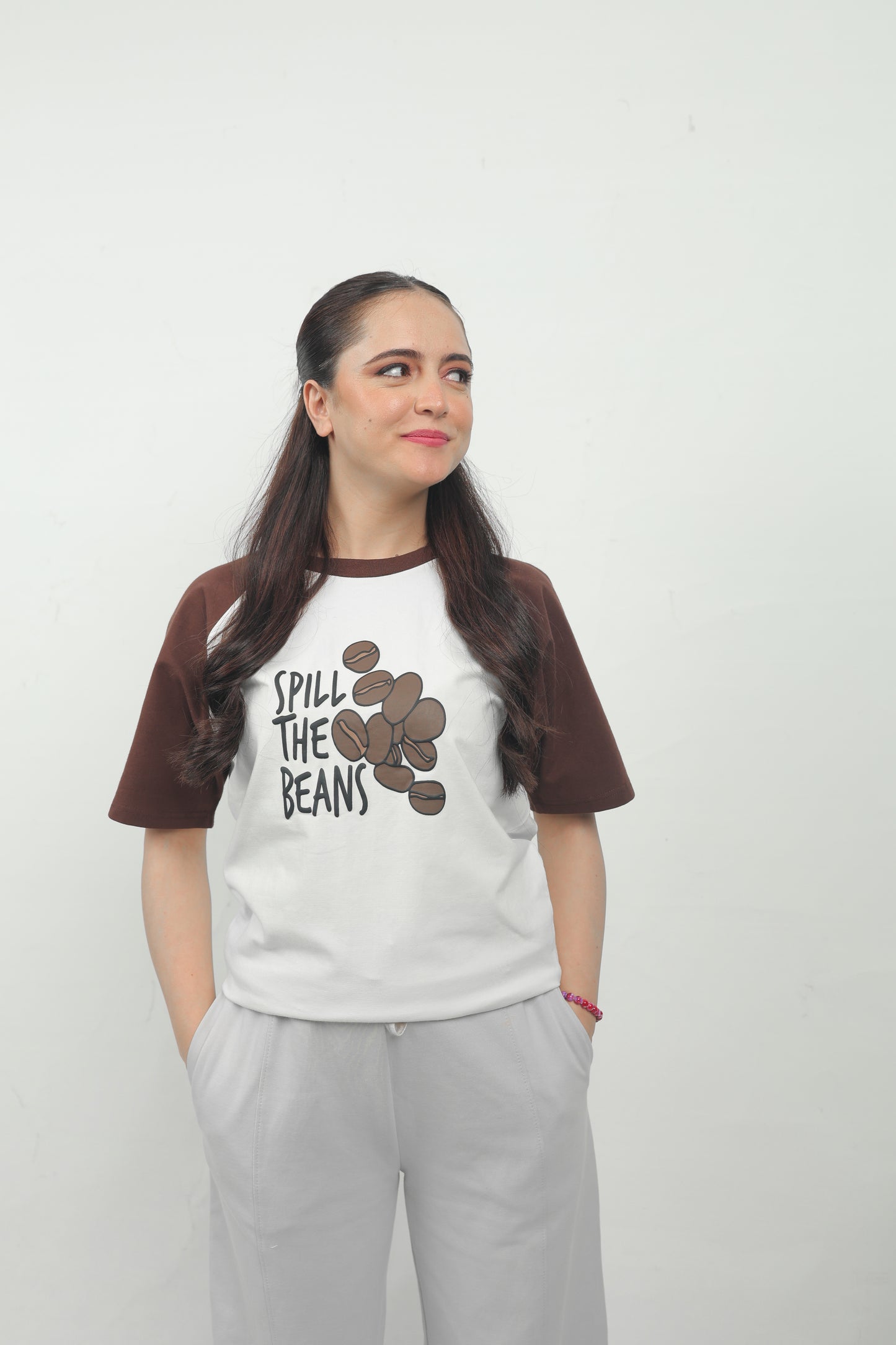 Spill The Beans Coffee Graphic Tee