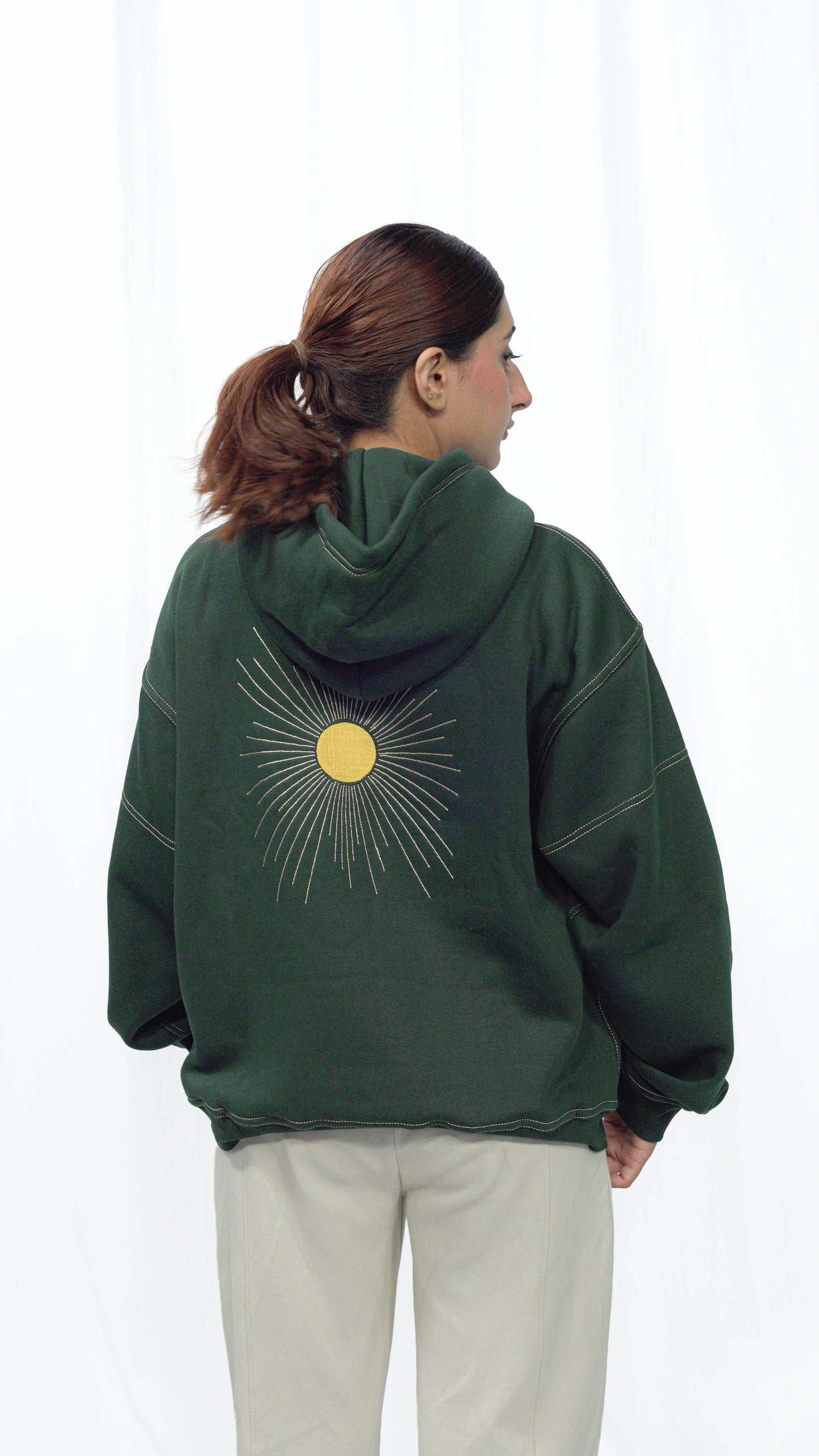Sunburst Graphic Hoodie