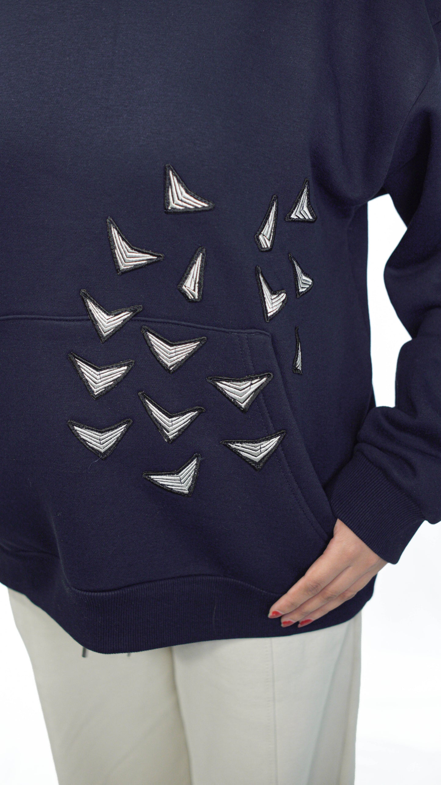 ELUX Arrow Embroidery Hoodie
