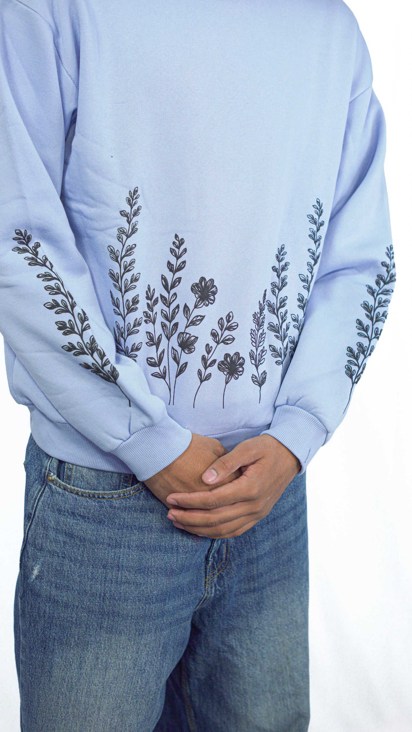 Floral Garden Graphic Unisex Hoodie