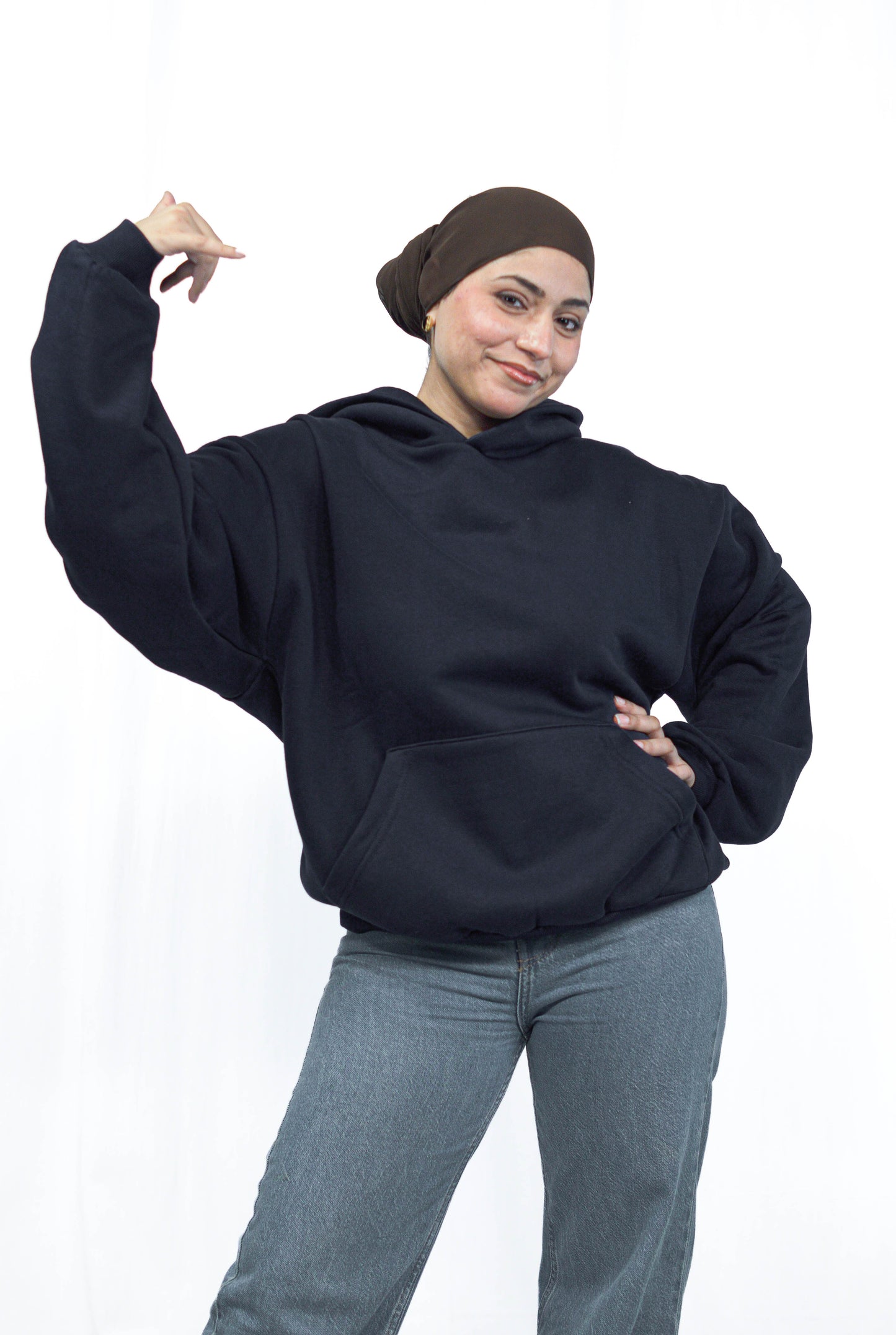 Break The Pattern Back Graphic Hoodie