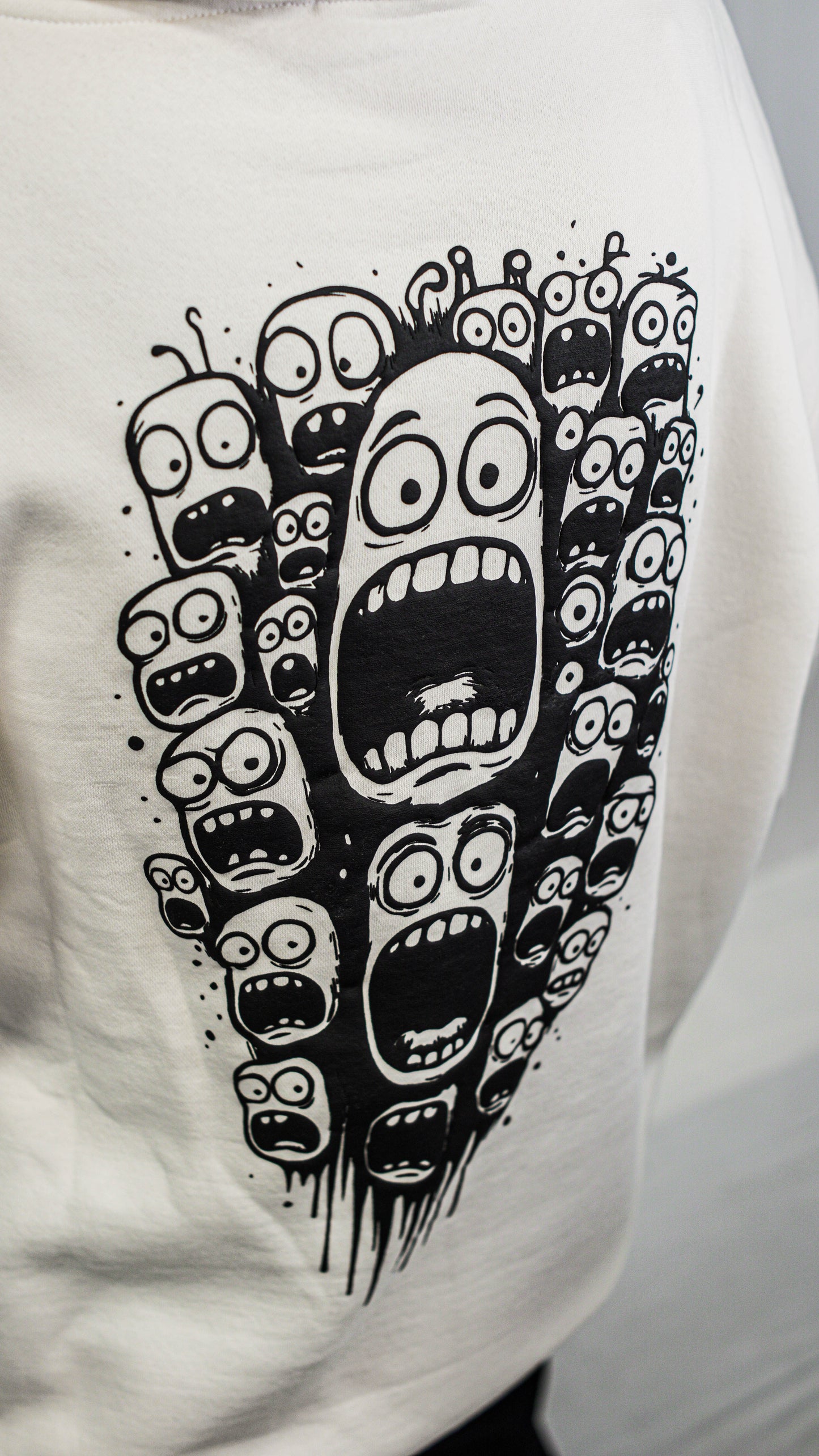 Urban Monster Back Graphic Hoodie