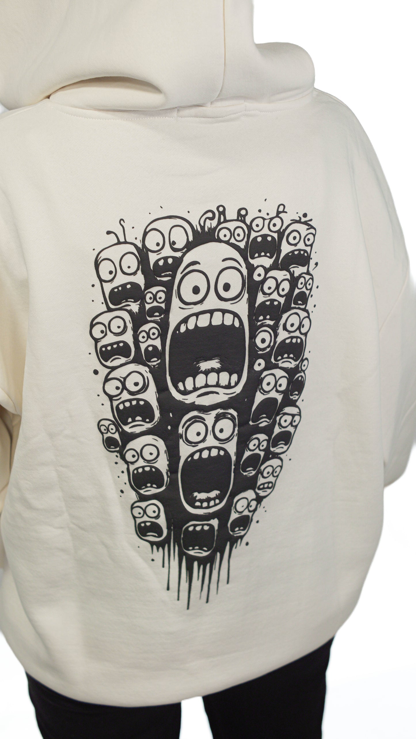 Urban Monster Back Graphic Hoodie