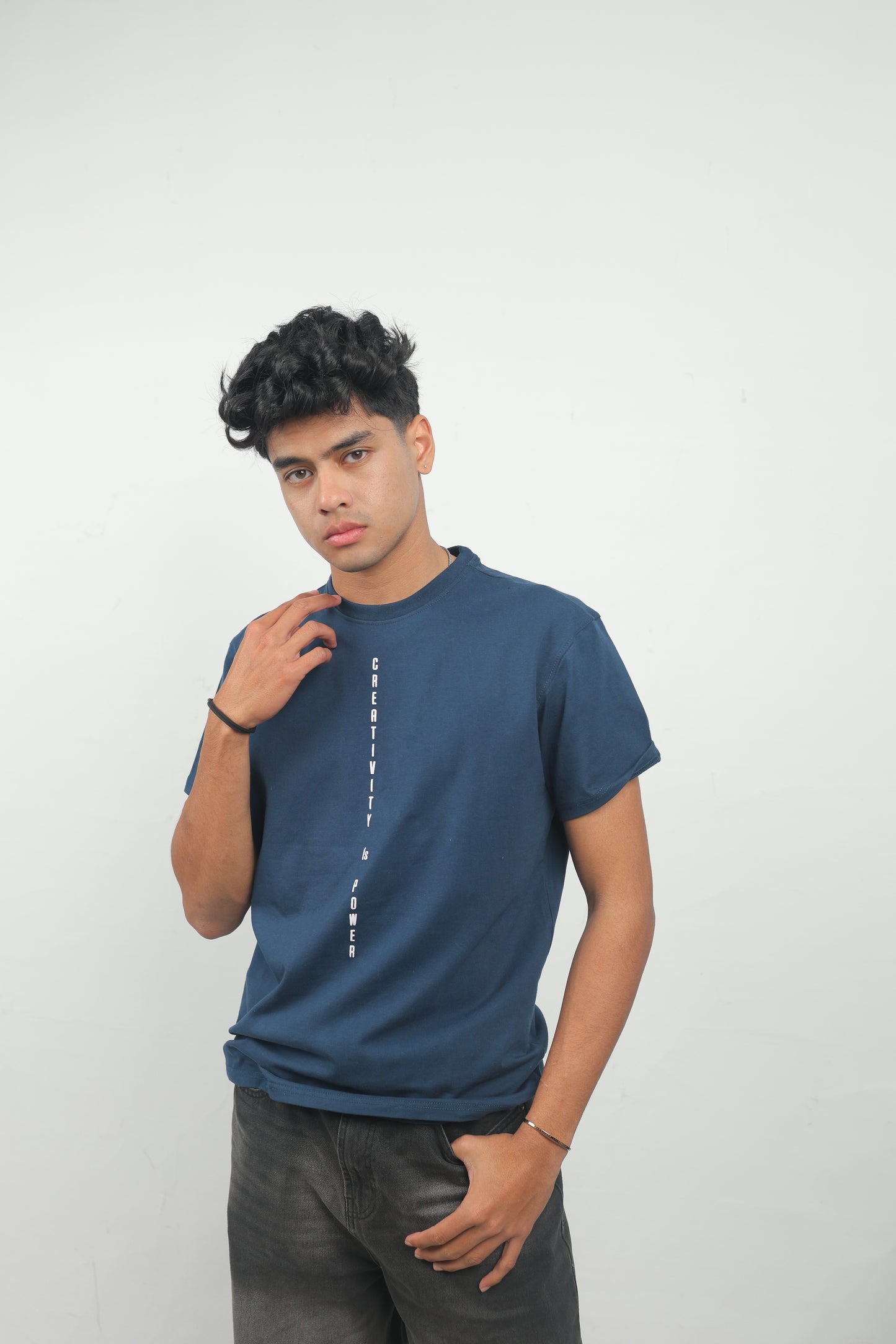 ELUX Creativity Is Power Tee streetwear outfit