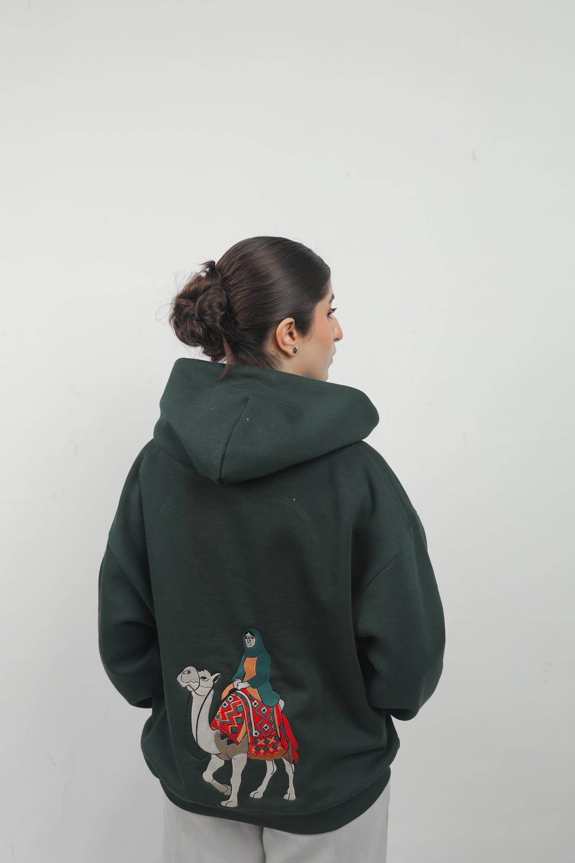 ELUX Desert Rider Embroidered Hoodie back view