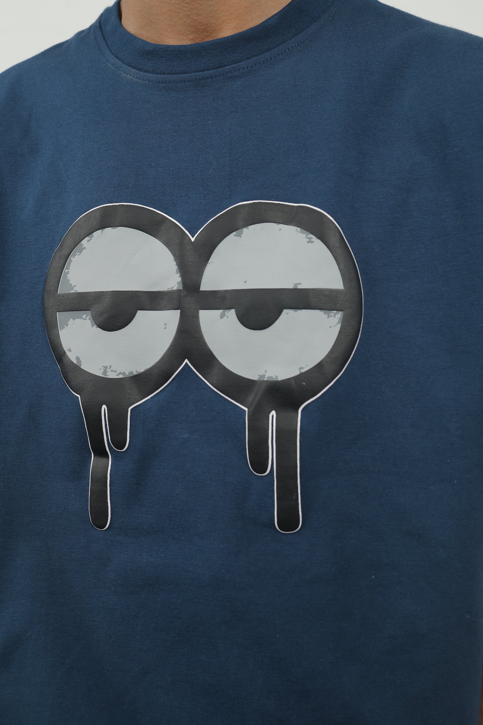 ELUX Drip Eyes Tee print detail