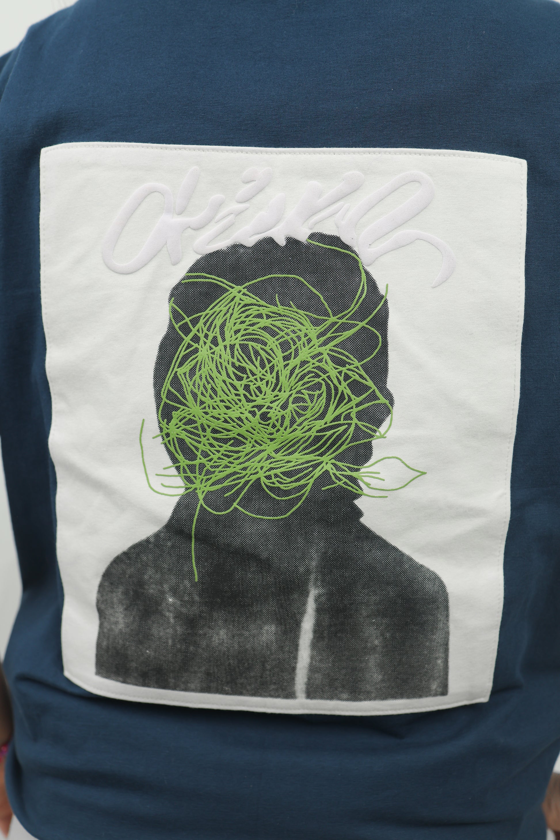 ELUX Mind Maze Tee print detail