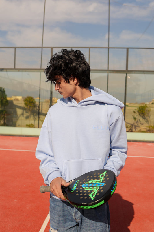 ELUX Minimal Text Hoodie